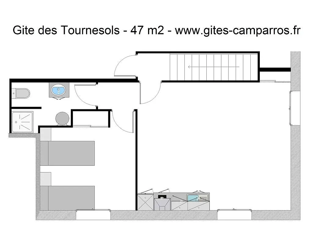 Gites Des Camparros Nailloux Guest house